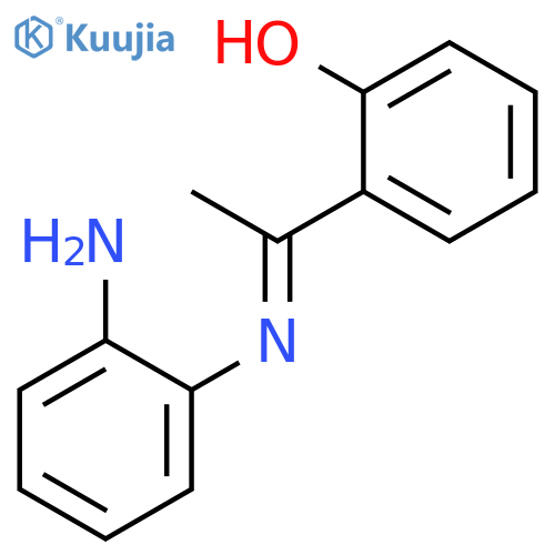 PHENOL, 2-[1-[(2-AMINOPHENYL)IMINO]ETHYL]- structure
