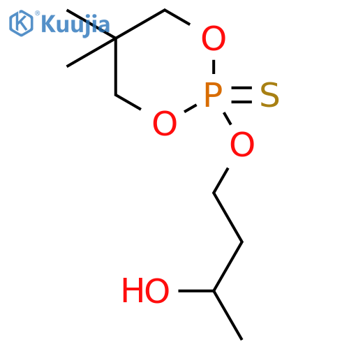 2-Butanol, 4-[(5,5-dimethyl-2-sulfido-1,3,2-dioxaphosphorinan-2-yl)oxy]- structure