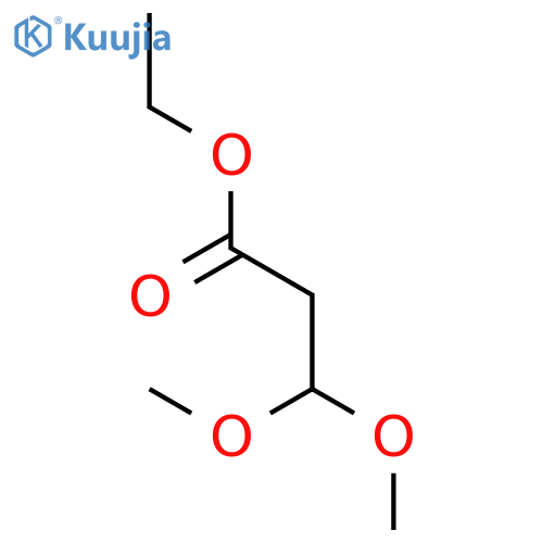 ETHYL 3,3-DIMETHOXYPROPANOATE structure