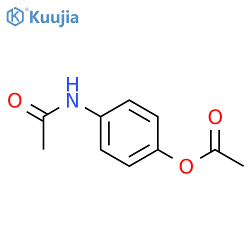 4-Acetamidophenyl acetate structure