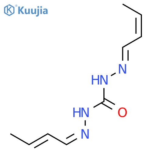 Crotonaldehyde,carbohydrazone (8CI) structure