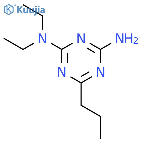1,3,5-Triazine-2,4-diamine,N2,N4-diethyl-6-propyl- structure