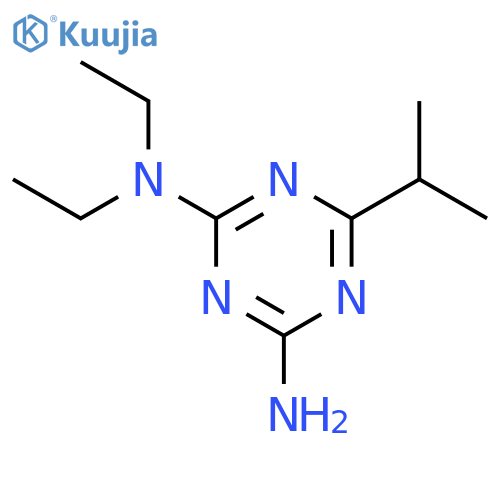 1,3,5-Triazine-2,4-diamine,N2,N4-diethyl-6-(1-methylethyl)- structure