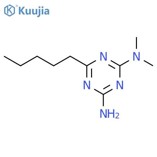 1,3,5-Triazine-2,4-diamine,N2,N4-dimethyl-6-pentyl- structure