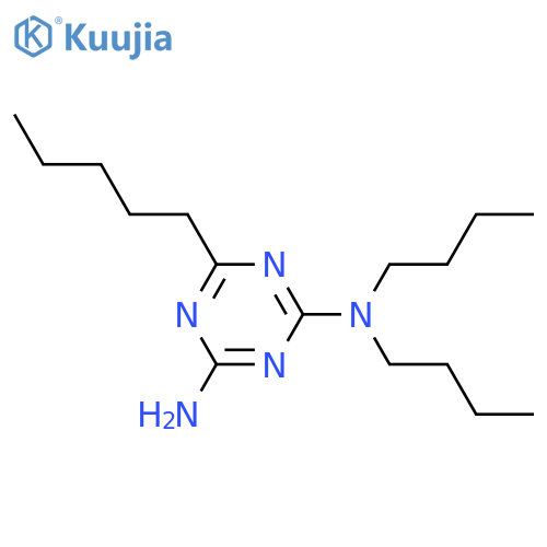1,3,5-Triazine-2,4-diamine,N2,N4-dibutyl-6-pentyl- structure