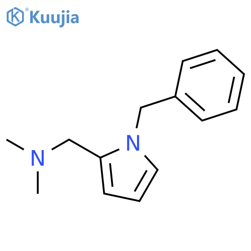 1H-Pyrrole-2-methanamine, N,N-dimethyl-1-(phenylmethyl)- structure