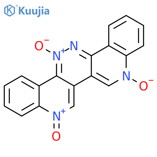 5-oxopyridazino[4,3-c:5,6-c']diquinolin-5-ium-8(5H)-olate 14-oxide structure