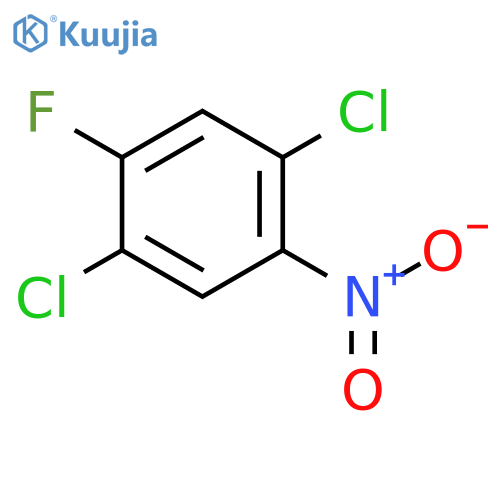 1,4-dichloro-2-fluoro-5-nitrobenzene structure