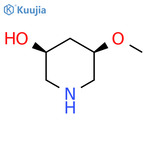 (3S,5R)-5-methoxypiperidin-3-ol structure