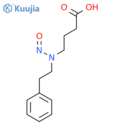 4-nitroso(2-phenylethyl)aminobutanoic acid structure