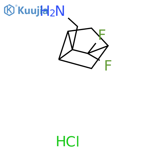 1-{7,7-Difluorotricyclo[2.2.1.0,2,6]heptan-1-yl}methanamine hydrochloride structure