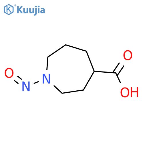 1-Nitrosoazepane-4-carboxylic acid structure