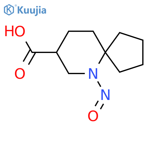 6-Nitroso-6-azaspiro[4.5]decane-8-carboxylic acid structure