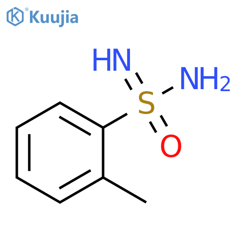 2-methylbenzene-1-sulfonoimidamide structure