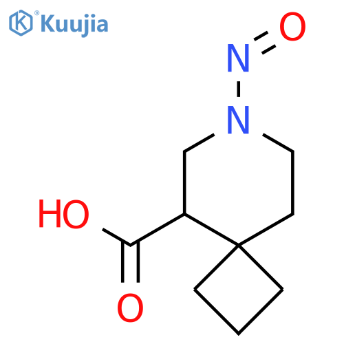 7-nitroso-7-azaspiro3.5nonane-5-carboxylic acid structure