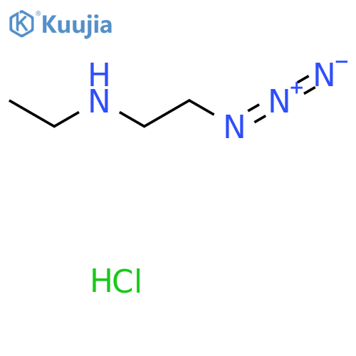 (2-Azidoethyl)(ethyl)amine hydrochloride structure