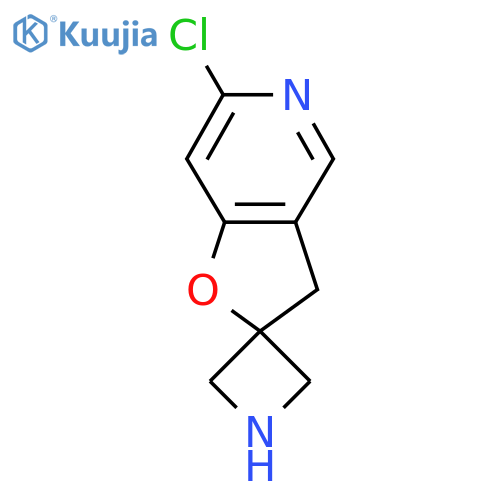 6'-chloro-3'H-spiro[azetidine-3,2'-furo[3,2-c]pyridine] structure