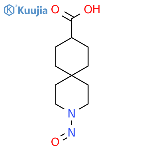 3-nitroso-3-azaspiro5.5undecane-9-carboxylic acid structure