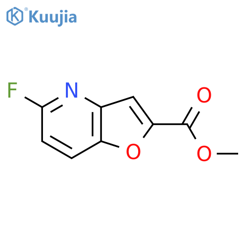 methyl 5-fluorofuro3,2-bpyridine-2-carboxylate structure