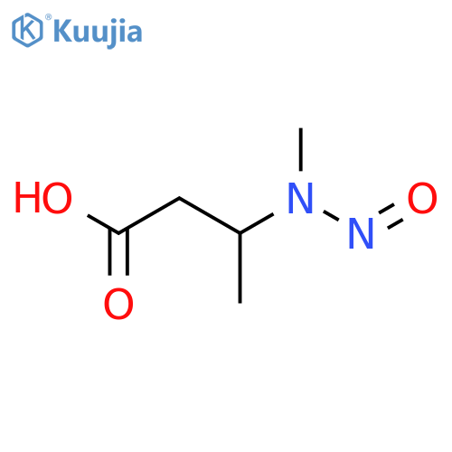 3-methyl(nitroso)aminobutanoic acid structure