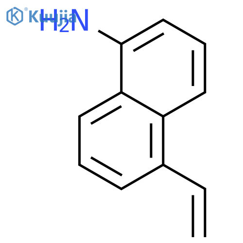 1-Naphthalenamine, 5-ethenyl- structure