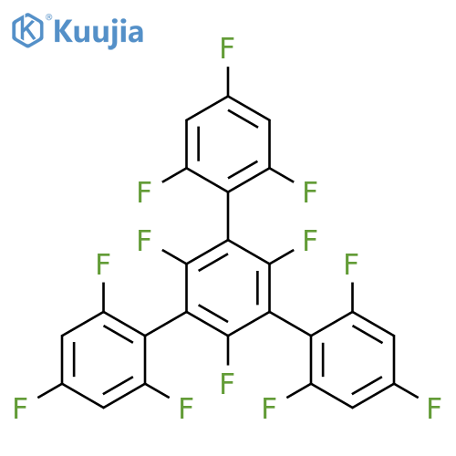 1,1':3',1''-Terphenyl,2,2',2'',4,4',4'',6,6',6''-nonafluoro-5'-(2,4,6-trifluorophenyl)- structure