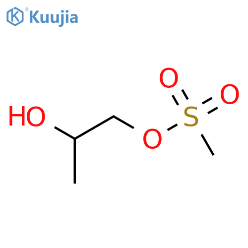(2R)-2-Hydroxy-1-propyl Methanesulfonate structure