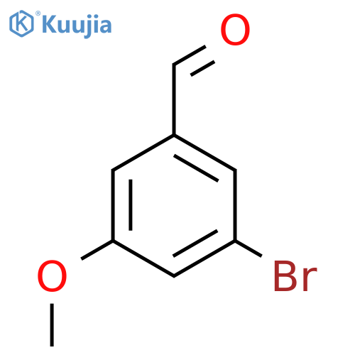 3-Bromo-5-methoxybenzaldehyde structure