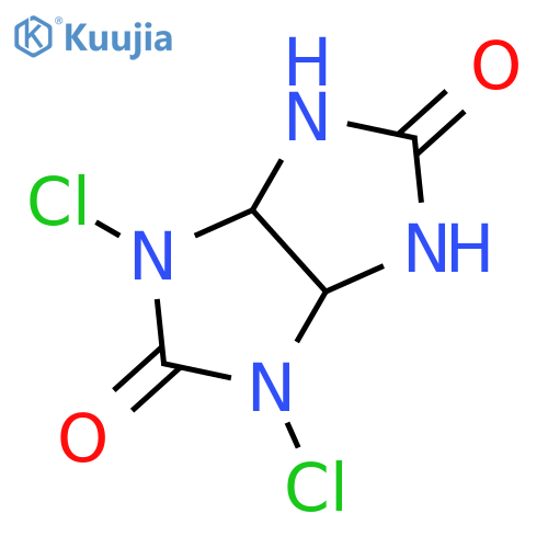 Imidazo[4,5-d]imidazole-2,5(1H,3H)-dione,dichlorotetrahydro- structure