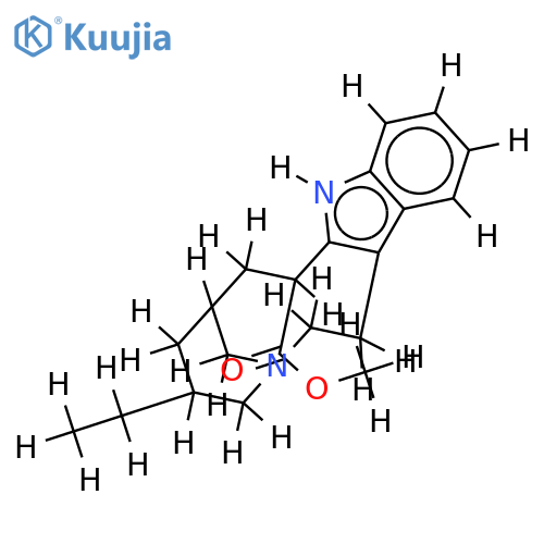 (16R,20R)-Carbomethoxydihydrocleavamin structure
