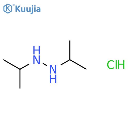 1,2-bis(propan-2-yl)hydrazine hydrochloride structure