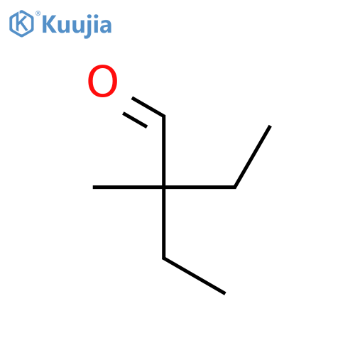 Butanal, 2-ethyl-2-methyl- structure