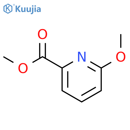 Methyl 6-methoxypicolinate structure