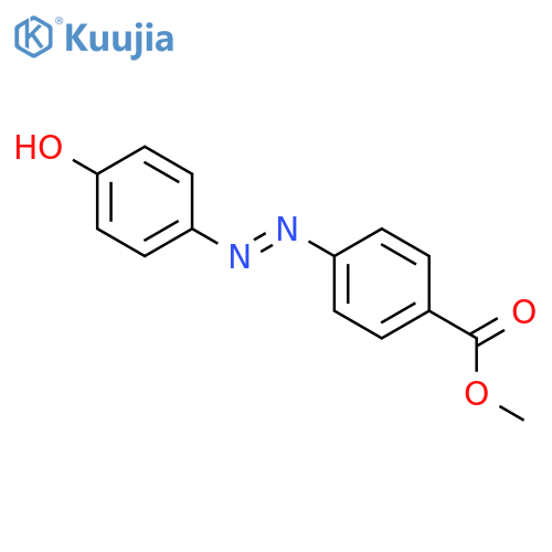 Methyl 4-[2-(4-oxocyclohexa-2,5-dien-1-ylidene)hydrazinyl]benzoate structure