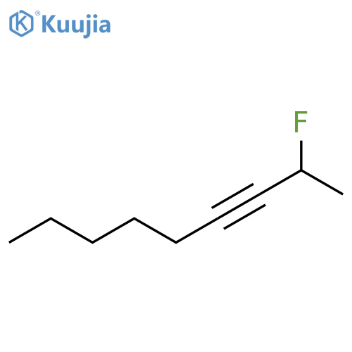 3-Nonyne, 2-fluoro- structure