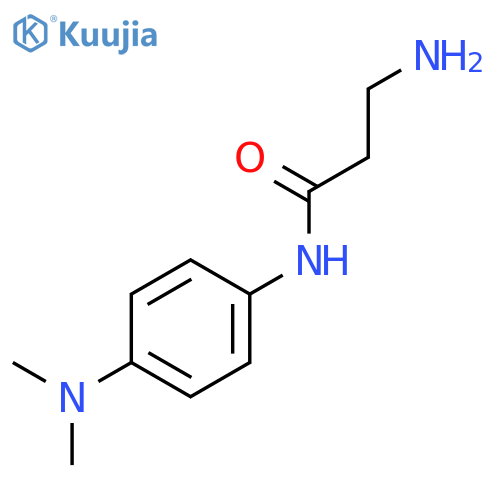 3-Amino-N-(4-(dimethylamino)phenyl)propanamide structure