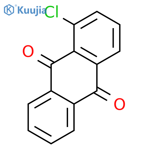 9,10-Anthracenedione,chloro- structure