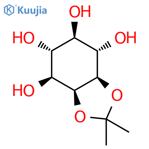 1,2-Isopropylidene-D,L-myo-inositol structure