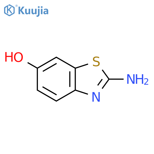 2-Amino-6-hydroxybenzothiazole structure
