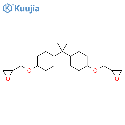 Oxirane, 2,2'-[(1-methylethylidene)bis(4,1-cyclohexanediyloxymethylene)]bis-, homopolymer structure