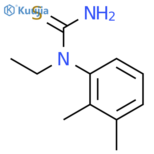 Thiourea,N-(2,3-dimethylphenyl)-N-ethyl- structure