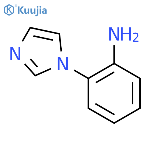 2-(1H-Imidazol-1-yl)aniline structure