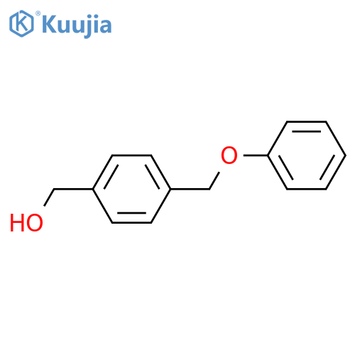 4-(phenoxymethyl)phenylmethanol structure