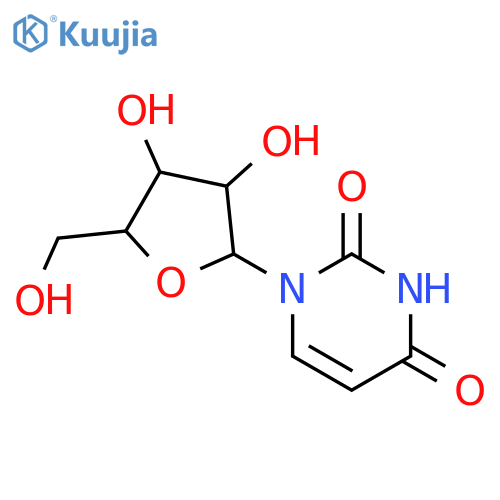 1-((2S,3S,4R,5S)-3,4-Dihydroxy-5-(hydroxymethyl)tetrahydrofuran-2-yl)pyrimidine-2,4(1H,3H)-dione structure