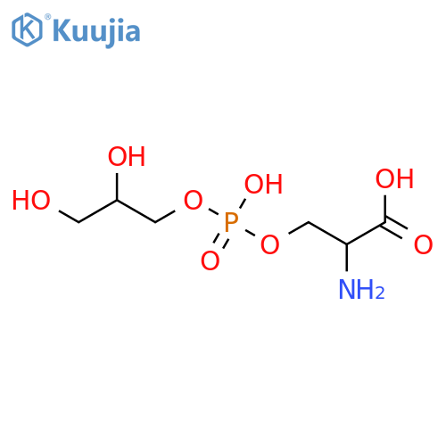 (2S)\u200b-\u200b2-Amino-\u200b3-\u200b2,\u200b3-\u200bdihydroxypropoxy(hyd\u200broxy)\u200bphosphoryl\u200boxypropanoic Acid structure