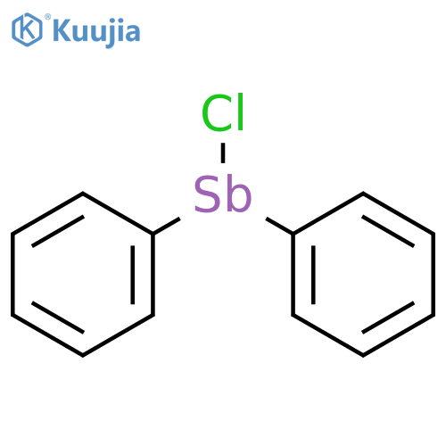Stibine,chlorodiphenyl- structure