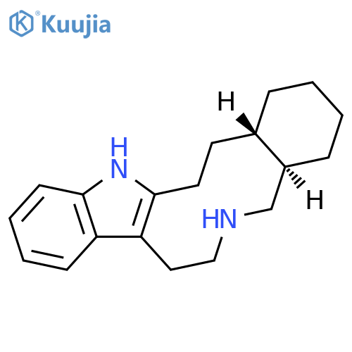 1H-Indolo[3,2-e][2]benzazecine,2,3,4,4a,5,6,7,8,13,14,15,15a-dodecahydro-, (4aR,15aS)- (9CI) structure