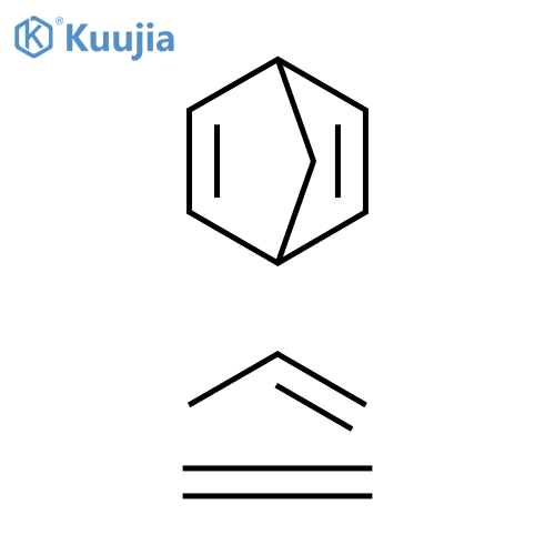 Bicyclo[2.2.1]hepta-2,5-diene,polymerwithetheneand1-propene structure