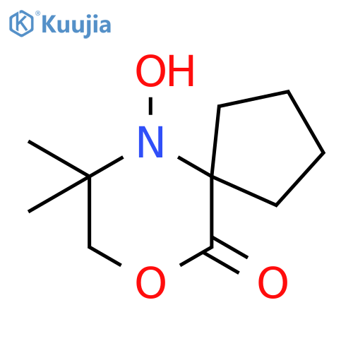 9-Oxa-6-azaspiro[4.5]dec-6-yloxy, 7,7-dimethyl-10-oxo- structure