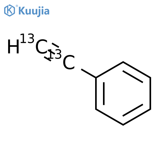 Ethynylbenzene-13C2 structure